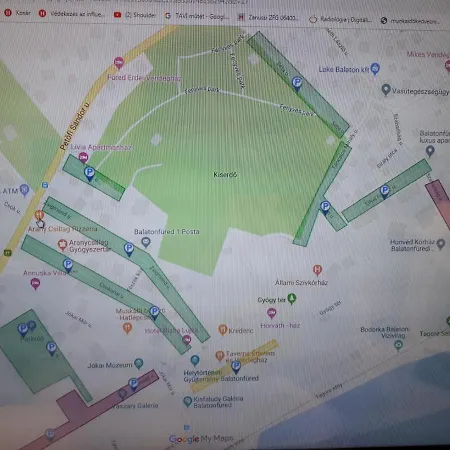 Aranycsillag Green Apartman 公寓 巴拉顿菲赖德
